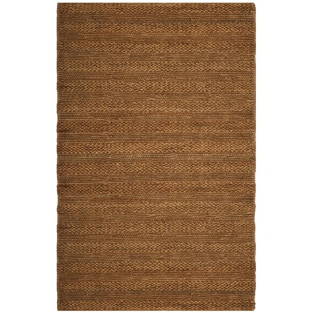Safavieh 3 X 5 Ft. Natural Fiber Hand Woven Small Rectangle Area Rug, Gold NF212E-3